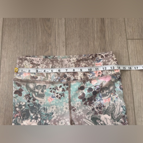 Evolution and Creation Blue and Gray Leggings 💀🌸 - Picture 4 of 8